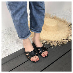 Sandals Shoes For Ladies Slippers Slides Open Toe Flat Casual Beach