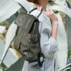 Women Backpack Purse Leather Anti-theft Casual Shoulder Bag