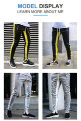 Mens Joggers Casual Pants Fitness Men Sportswear Tracksuit Bottoms