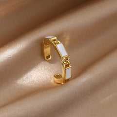 Pearl Zircon Rings for Woman 2021 Vintage Sexy Open Ring