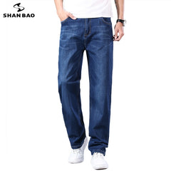 stretch men straight loose loose summer thin jeans spring classic