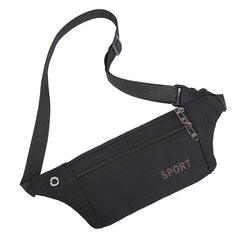 Women Men Retro Sport Waist Pack Crossbody Fanny Wallet Belt