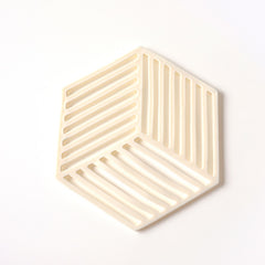 1PC Silicone Tableware Insulation Mat Coaster Cup Hexagon Mats