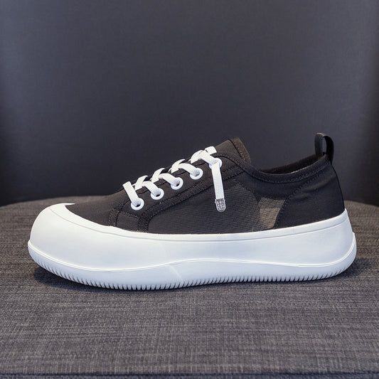 Mesh Sneakers Breathable Shoes Casual Fashion Color Platform