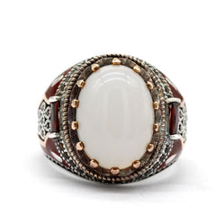 Classic Fashion Rings for Men Silver Color Knight Ring Jewelry