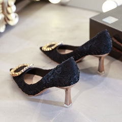 Pumps Pointed High Heels Stiletto All-match shoes for woman