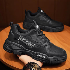 Platform Sneakers for Men Breathable Casual Walking Sports