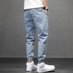 Jogger Harem Pant Men Pants Harajuku Cargo Jeans Cotton Casual Harem