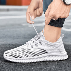 Sneakers High Quality Shoes for Men Mesh Breathable Summer Casual Walking
