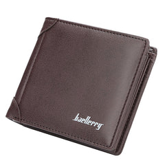 Fashion Men Wallets Name Engraving Zipper Card Holder