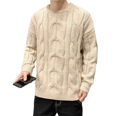 Fashion Autumn Winter Clothes Crew Sweaters Men Fashion Clothing