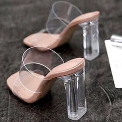 Fashion Summer Women Sandals Shoes Luxury Beach Ladies Clear Sandal