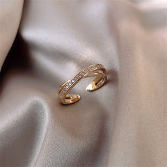 Pearl Zircon Rings for Woman 2021 Vintage Sexy Open Ring