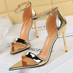 Shoes Super High Heels Suede Women Heels Open Toe Woman Pumps