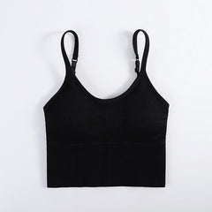 Seamless Anti-sweat Shockproof Padded Breathable Sports Bra