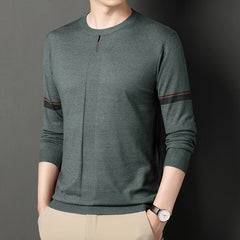 Fashion Casual Long-sleeved Knitted Slim Sweater Pullover