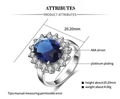Trendy Silver Fine Jewelry with Gemstones Flower shaped Ring
