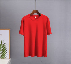 Basic Cotton T Shirt Women New Loose Solid Tees