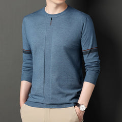 Fashion Casual Long-sleeved Knitted Slim Sweater Pullover