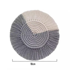 Macrame Cup Cushion Bohemia Style Non-slip Cup Mat