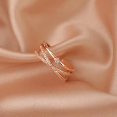 Pearl Zircon Rings for Woman 2021 Vintage Sexy Open Ring