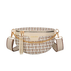 Knitted Waist Packs For Women Weaving Fanny Packs