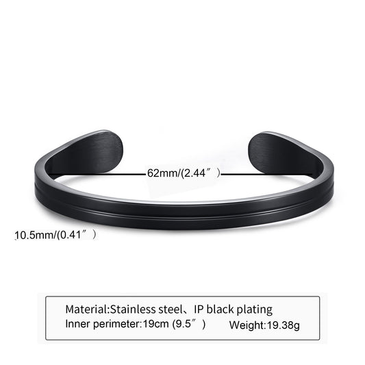 Thin Bracelet,Stainless Steel Cuff Bangle Bracelet