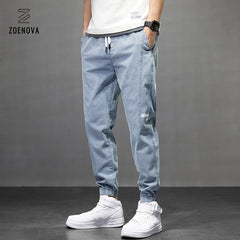 Jogger Harem Pant Men Pants Harajuku Cargo Jeans Cotton Casual Harem