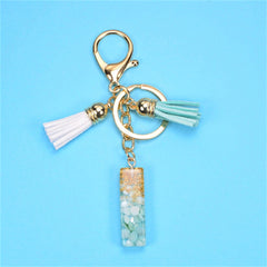 Exquisite Resin Initial Letter Keychain