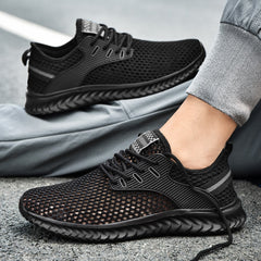 Sneakers High Quality Shoes for Men Mesh Breathable Summer Casual Walking