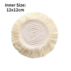 Macrame Cup Cushion Bohemia Style Non-slip Cup Mat