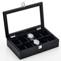 Wood Watches Box Organizer Top Wooden Watch Display Fashion