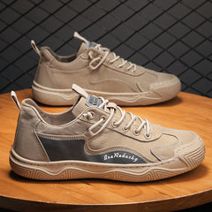 Canvas Shoes Men Sneakers Casual Breathable Walking Flats
