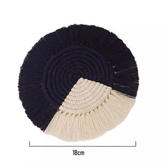Macrame Cup Cushion Bohemia Style Non-slip Cup Mat