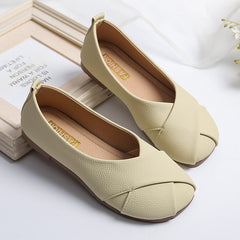 Round Toe Shoes On Heels Casual Female Sneakers