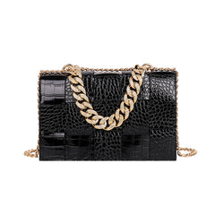 Women Pattern Crossbody Bags Lady Chain Shoulder Bag