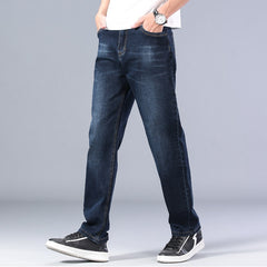 stretch men straight loose loose summer thin jeans spring classic