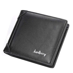 Fashion Men Wallets Name Engraving Zipper Card Holder