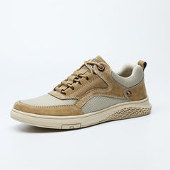 Men genuine Leather Shoes lace up Trend Comfortable Men Shoes