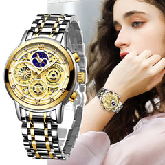 Ladies Watch Woman Luxury Fashion Waterproof Watch