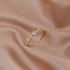 Pearl Zircon Rings for Woman 2021 Vintage Sexy Open Ring