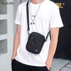 Men Small Bag Shoulder Bag Trendy Diagonal Backpack