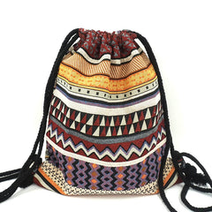 Fabric Backpack Female Gypsy Bohemian Boho Chic