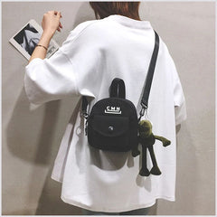 Cartoon Small Bags Designer Bags for Women Canvas Crossbody Bag