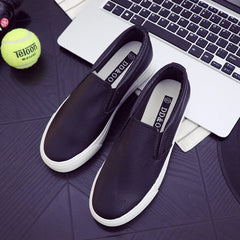 Leather Shoes Spring Trend Casual Flats Sneakers Female
