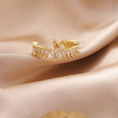 Pearl Zircon Rings for Woman 2021 Vintage Sexy Open Ring