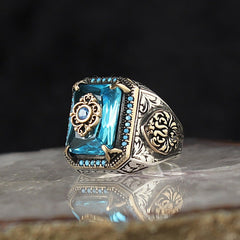 Retro Handmade Turkish Signet Ring