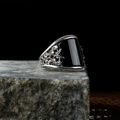 Classic Fashion Vintage Rings Creative Carved Punk Ring