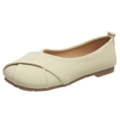 Round Toe Shoes On Heels Casual Female Sneakers