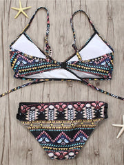 Bandage Aztec String Strappy Swim Wear Bathing Suit